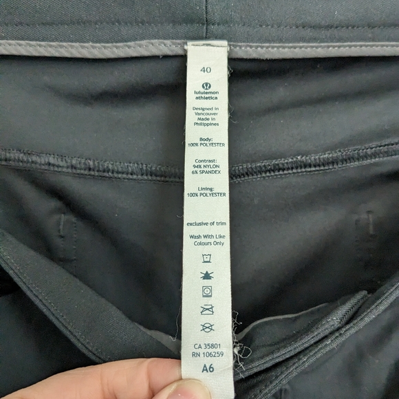 Men's Lululemon Dress Pants - Picture 5 of 5